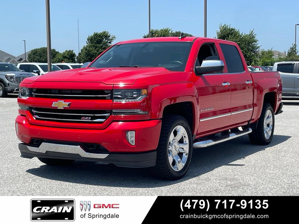 Used 2017 Chevrolet Silverado 1500 LTZ Z71 w/ LTZ Plus Package AWD/4WD image 3