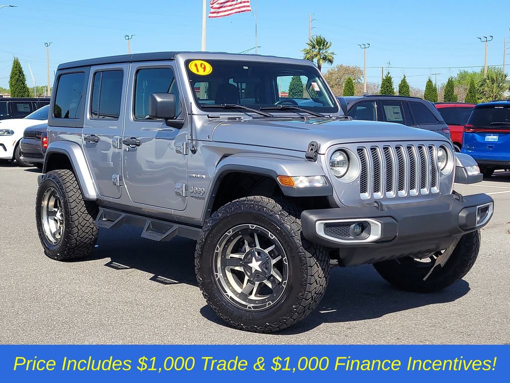Used 2019 Jeep Wrangler Unlimited Sahara