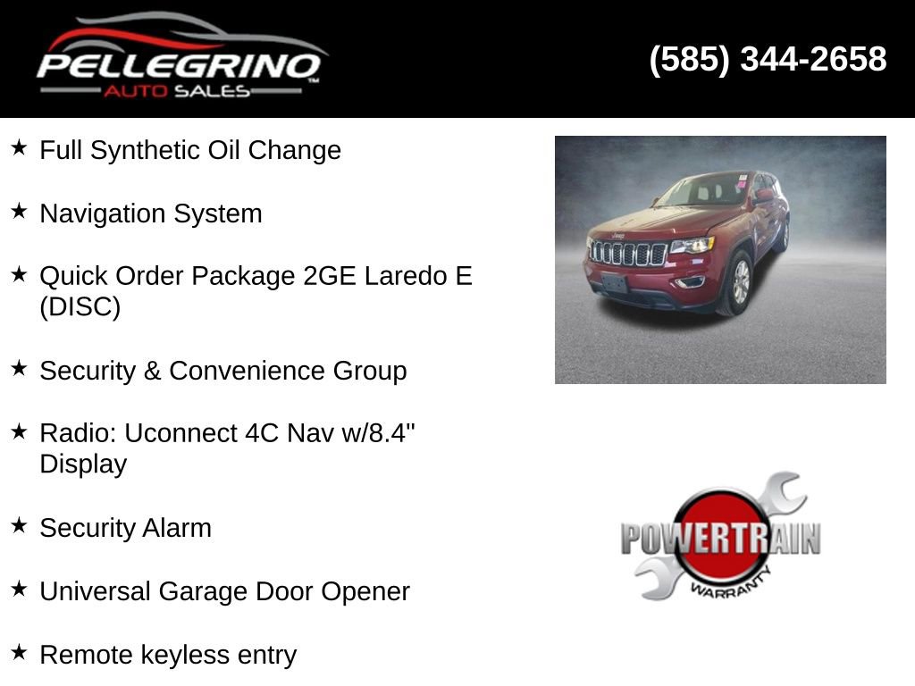 Used 2022 Jeep Grand Cherokee Laredo E w/ Security & Convenience Group AWD/4WD image 2