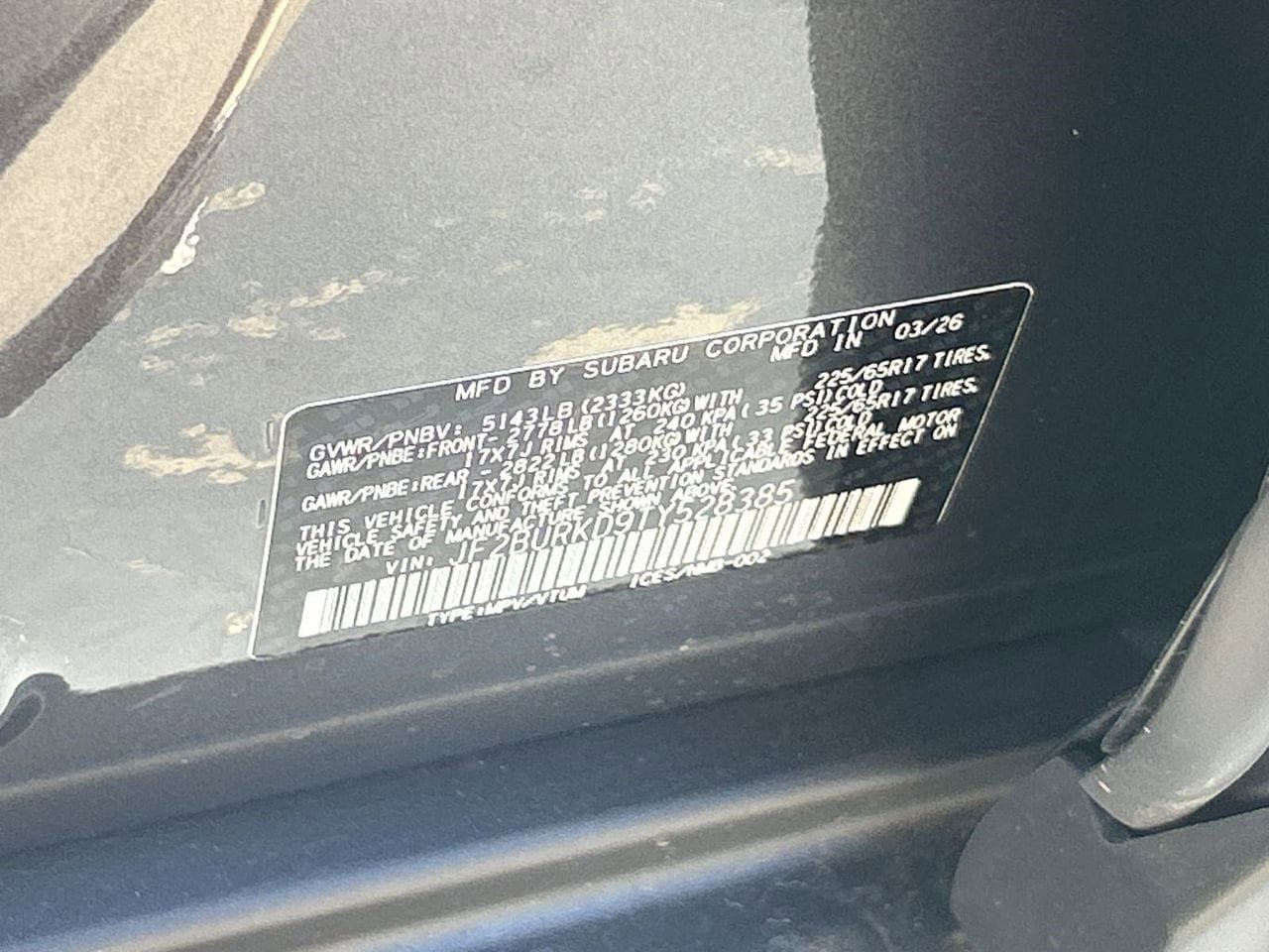 New 2026 Subaru Outback Wilderness AWD/4WD image 28