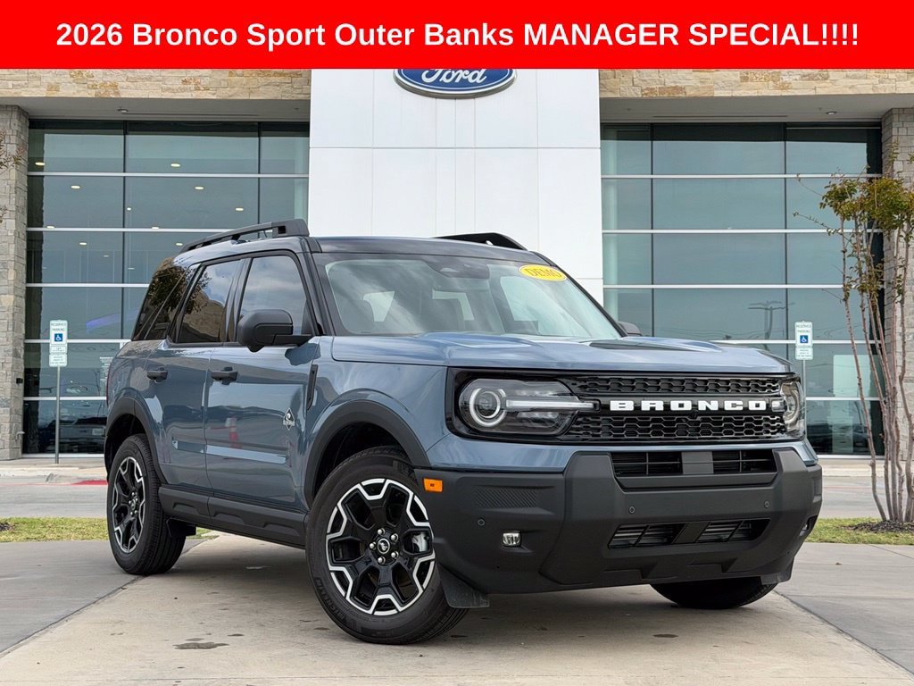 New 2026 Ford Bronco Sport Outer Banks w/ Outer Banks Tech Package+