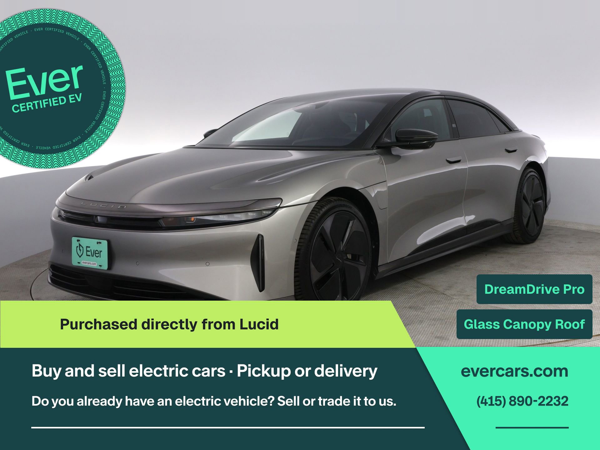 Used 2023 Lucid Air Touring AWD/4WD image 1