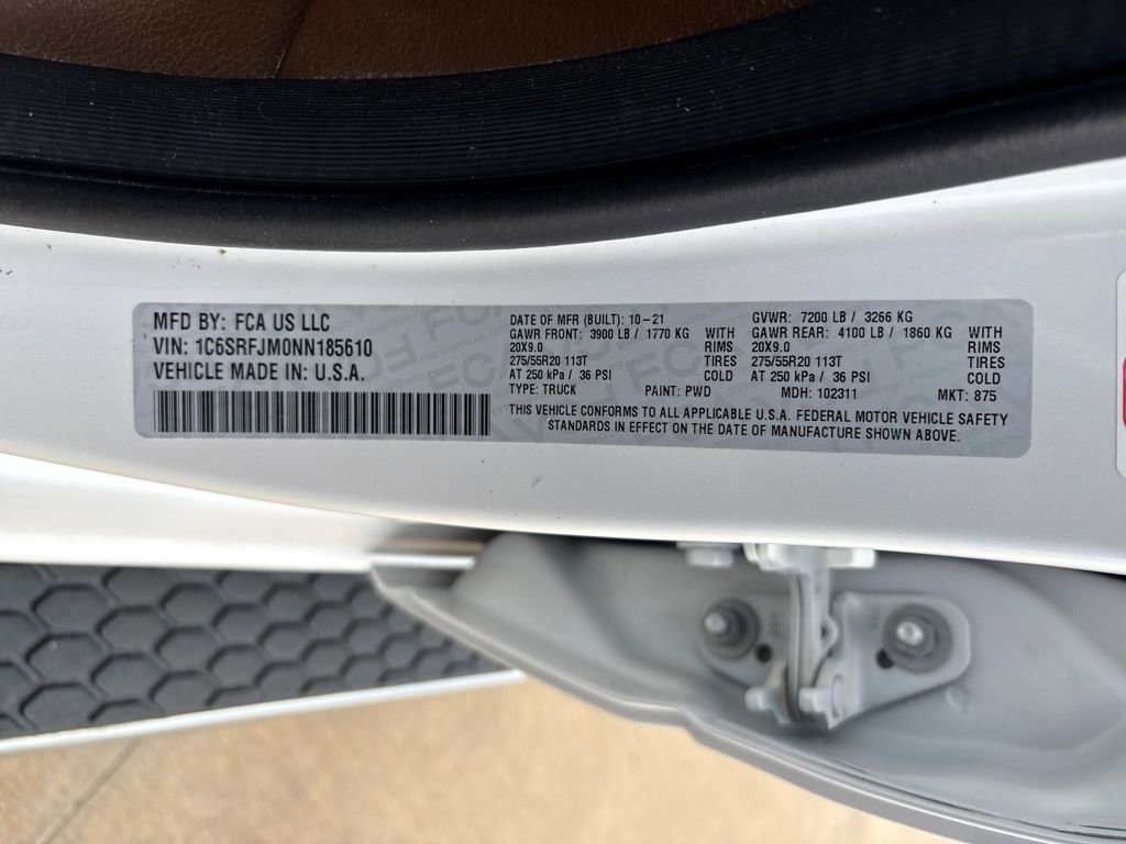 Used 2022 RAM 1500 Laramie image 34