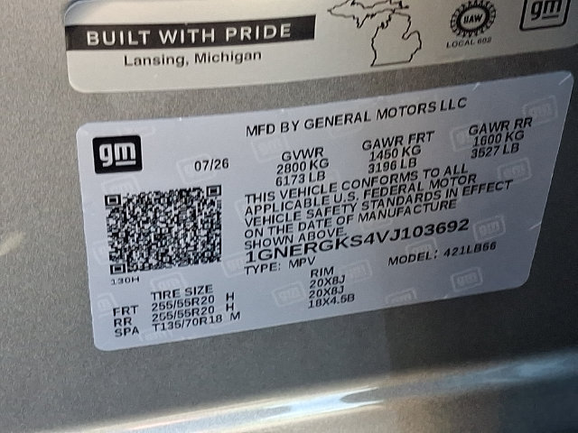 New 2027 Chevrolet Traverse LT w/ Midnight/Sport Edition FWD image 17