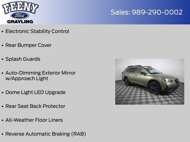 Used 2021 Subaru Outback Onyx Edition XT w/ Popular Package #2 AWD/4WD image 17