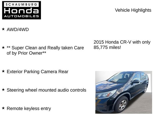 Used 2015 Honda CR-V LX image 7