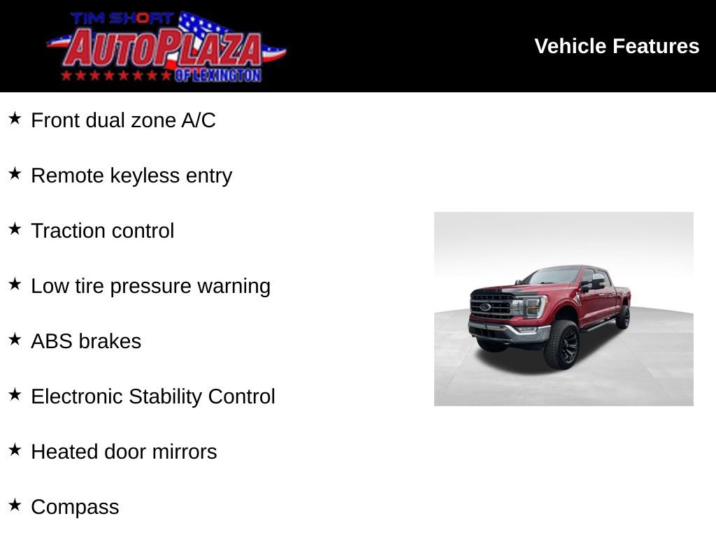 Used 2021 Ford F150 Lariat w/ Equipment Group 502A High image 7