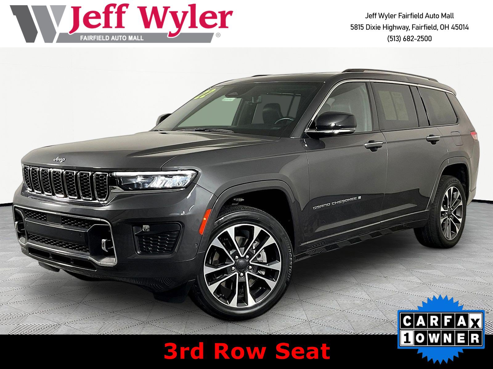 Used 2022 Jeep Grand Cherokee L Overland w/ Luxury Tech Group IV
