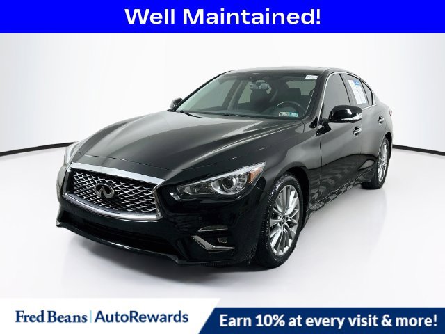 Used 2023 INFINITI Q50 Luxe w/ Cargo Package AWD/4WD image 3