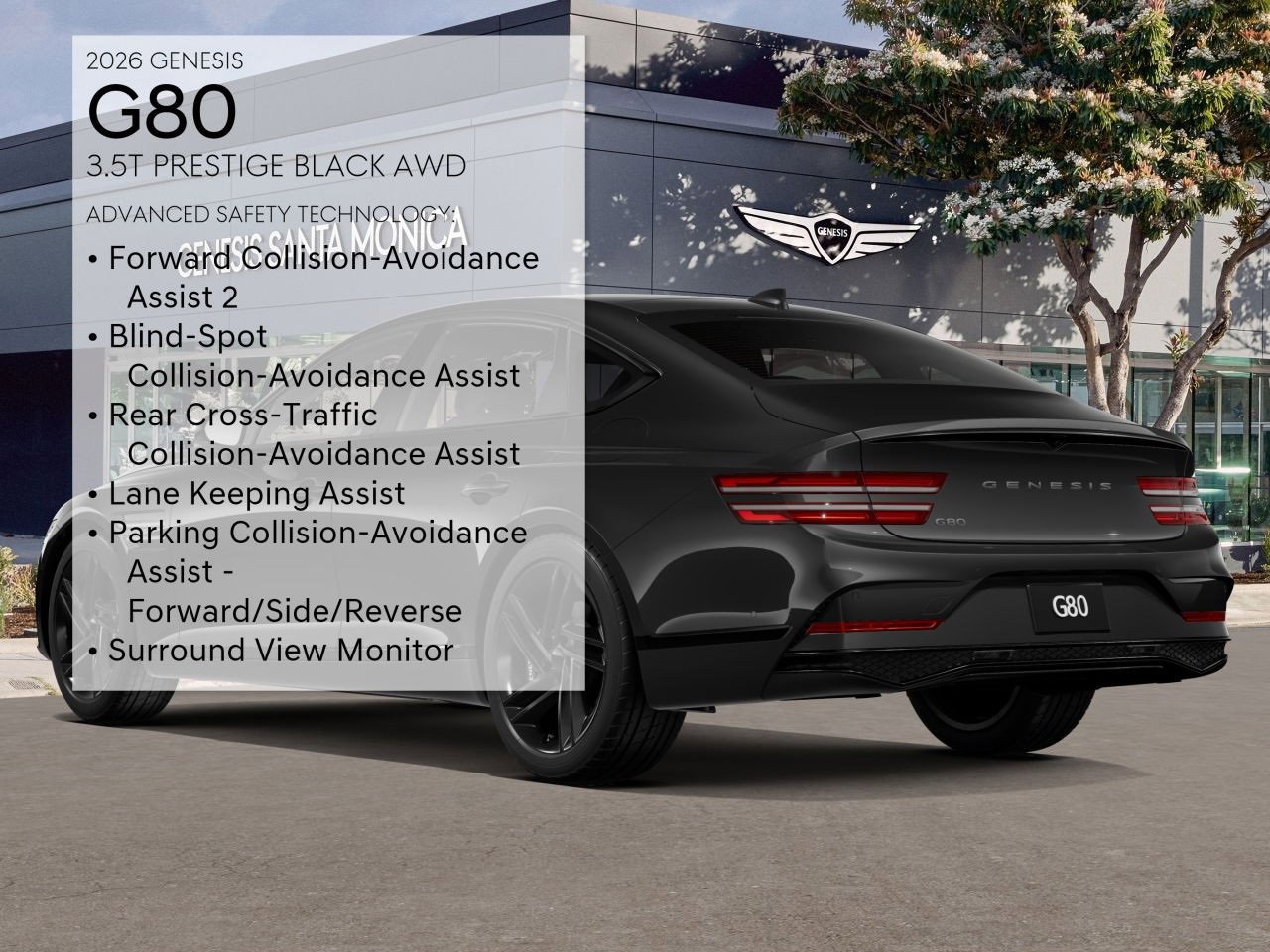 New 2026 Genesis G80 3.5T Prestige image 7