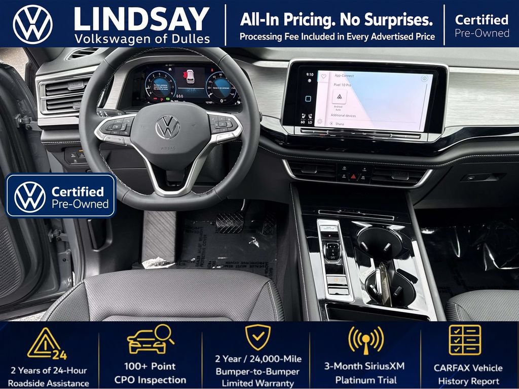 Used 2024 Volkswagen Atlas Cross Sport SE w/ Black Wheel Package AWD/4WD image 12