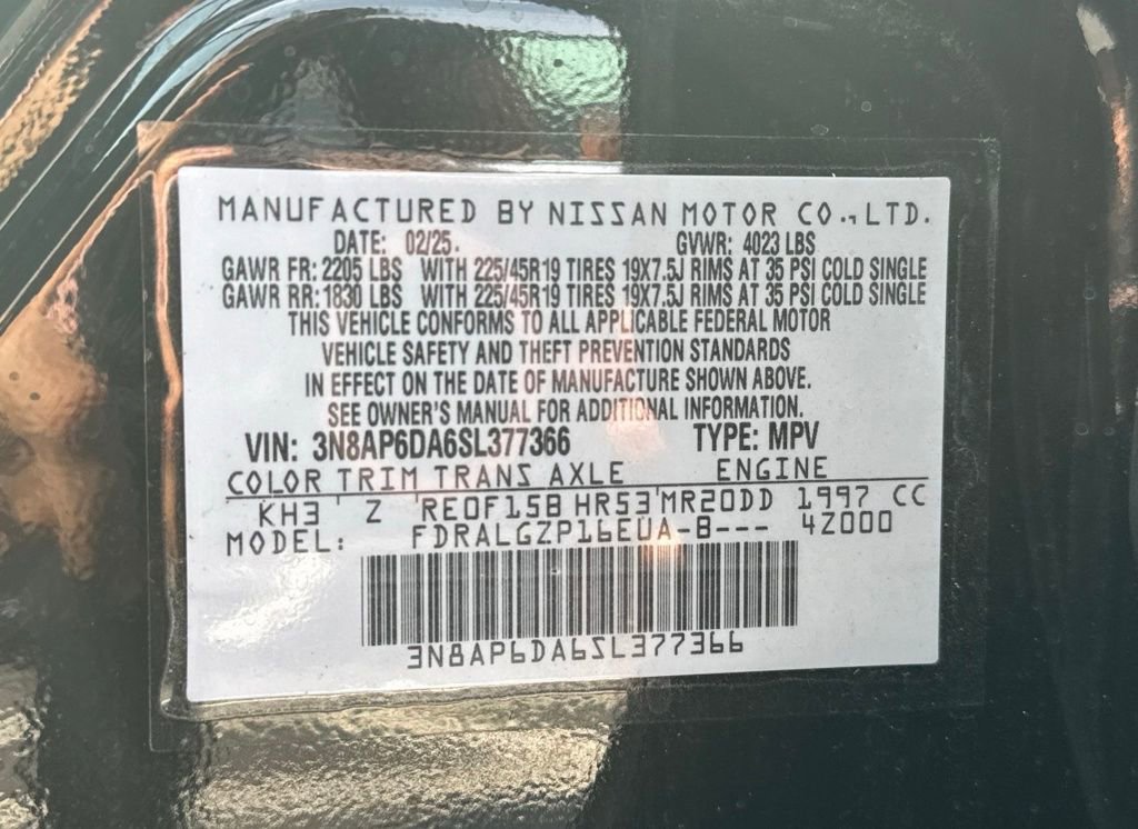 Used 2025 Nissan Kicks SR image 32