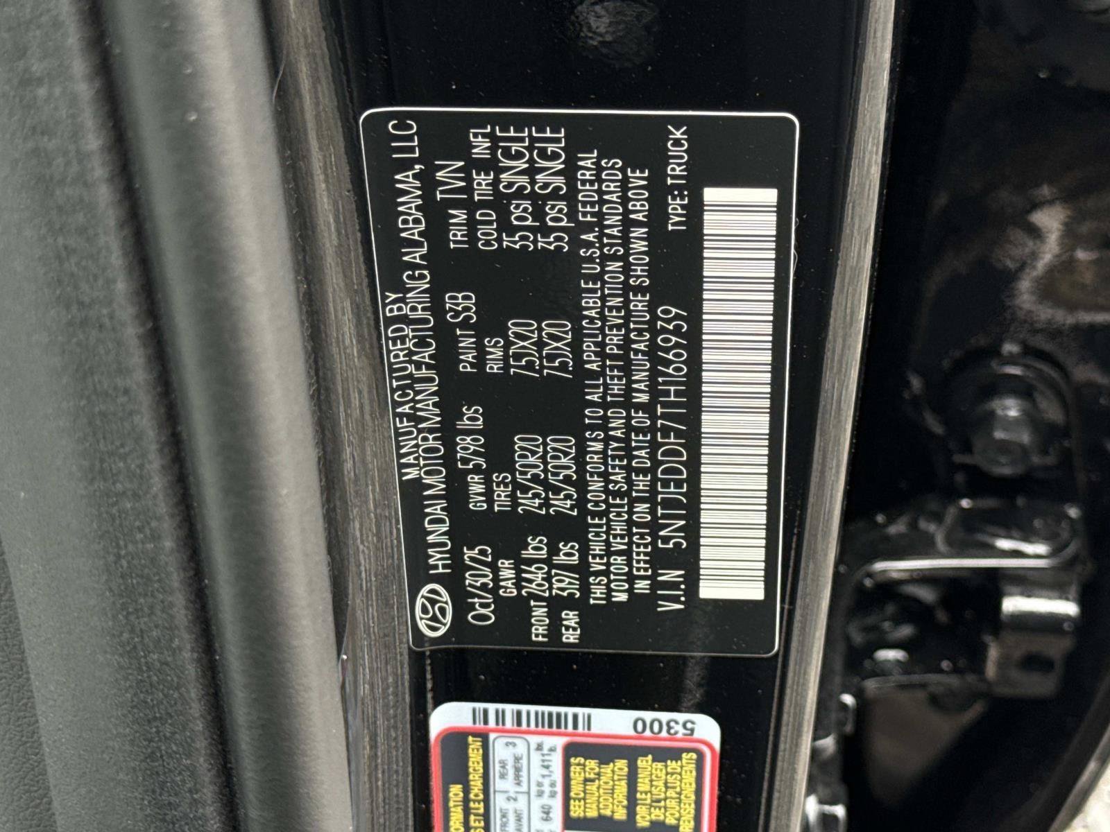 New 2026 Hyundai Santa Cruz Limited AWD/4WD image 19