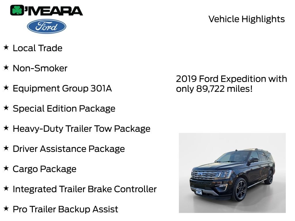 Used 2019 Ford Expedition Limited w/ Special Edition Package image 8