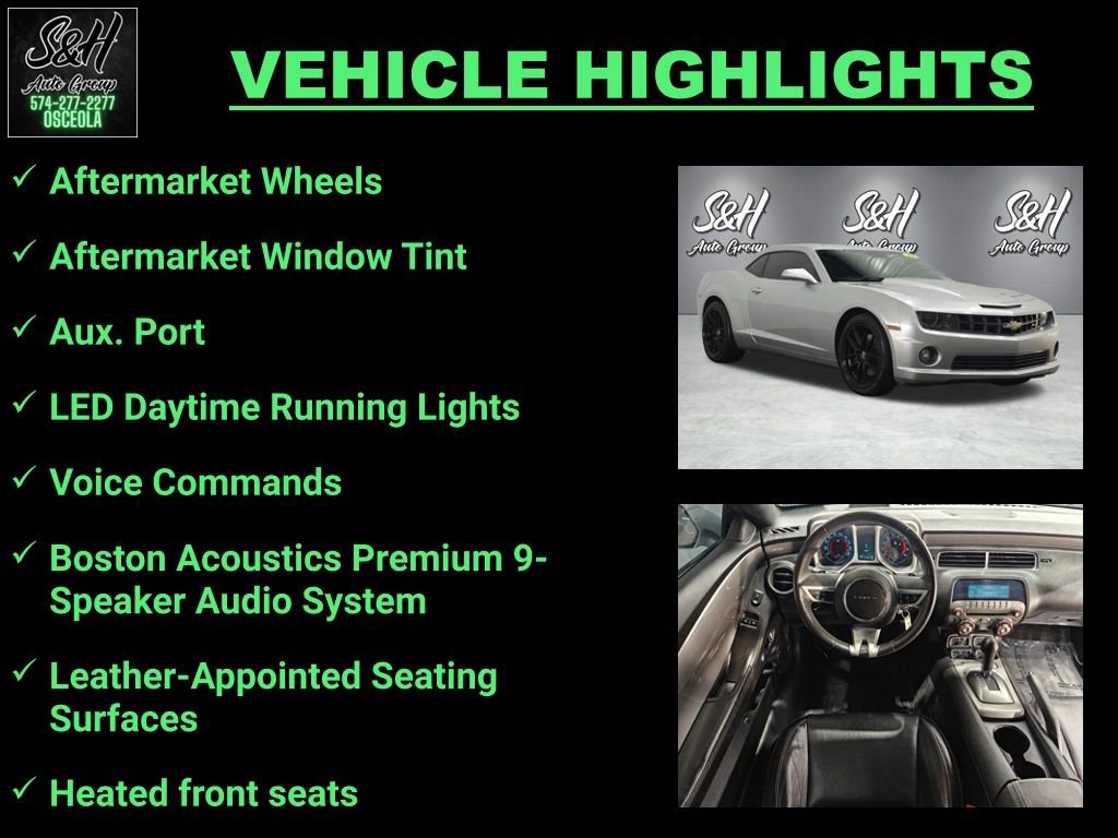 Used 2011 Chevrolet Camaro SS w/ RS Package RWD image 3