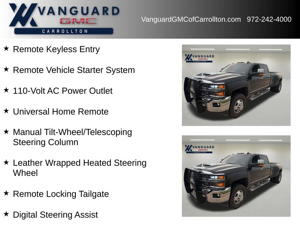 Used 2019 Chevrolet Silverado 3500 LTZ w/ Duramax Plus Package AWD/4WD image 8