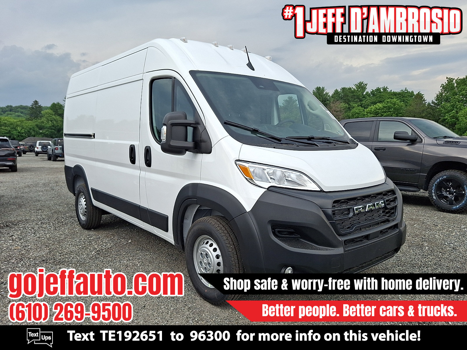 New 2026 RAM ProMaster 2500 w/ Convenience Group