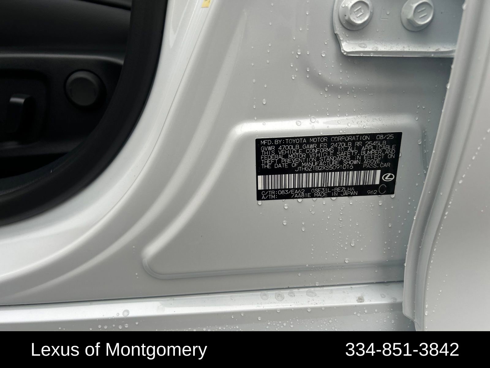 New 2025 Lexus IS 350 F Sport image 23