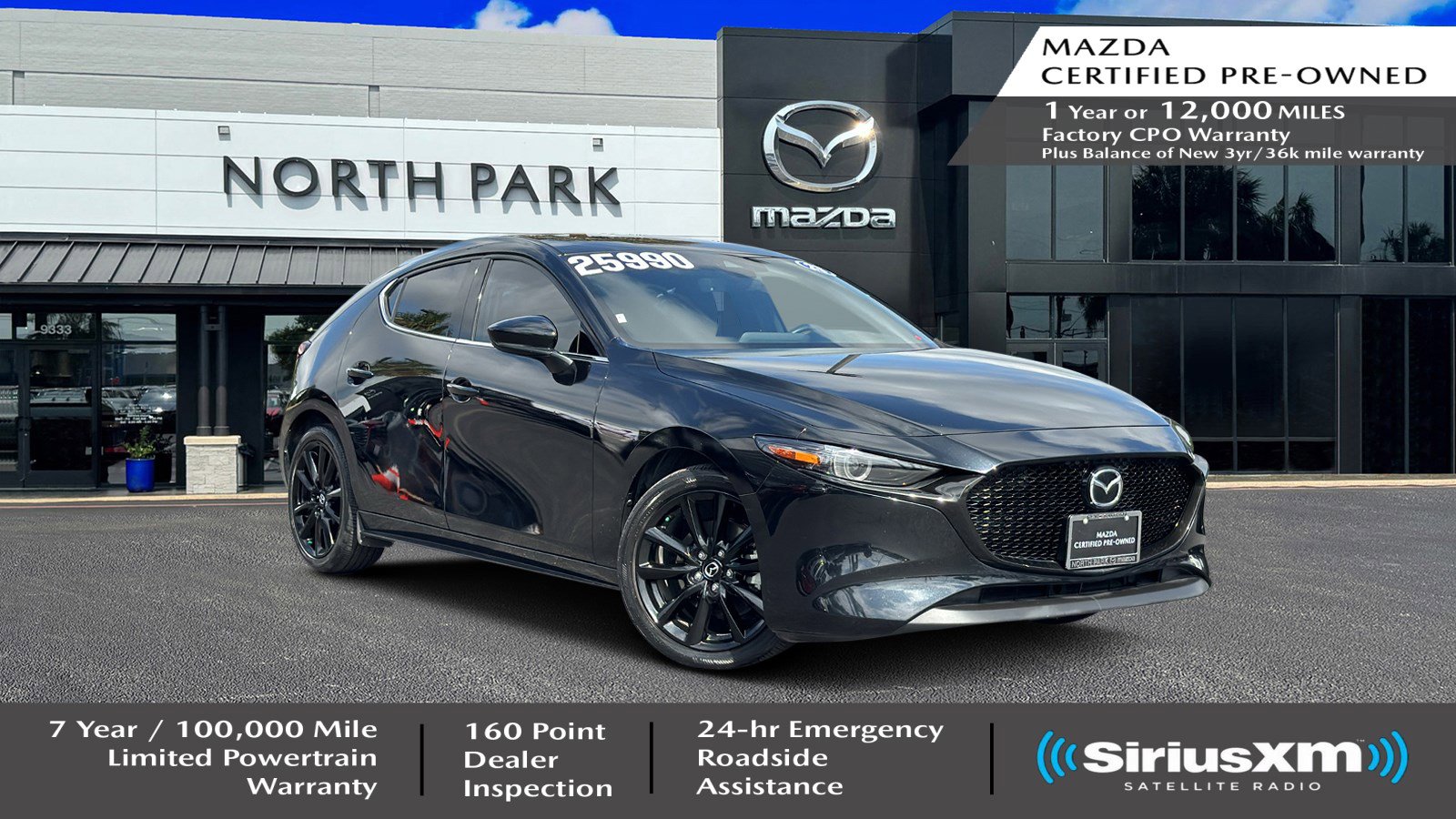 Used 2023 MAZDA MAZDA3 AWD 2.5 Turbo Hatchback image 1