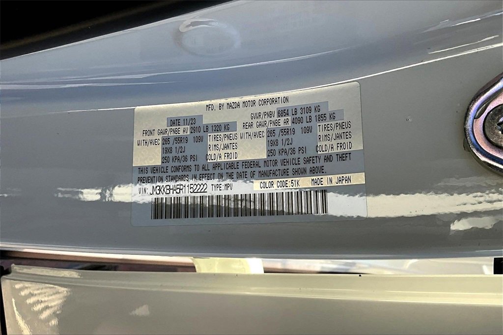 Certified 2024 MAZDA CX-90 Plug-In Hybrid w/ Preferred image 17