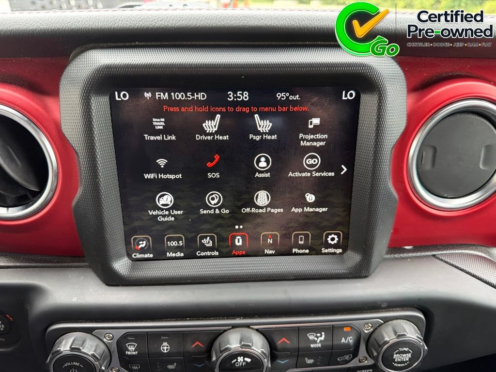 Certified 2020 Jeep Gladiator Rubicon AWD/4WD image 83
