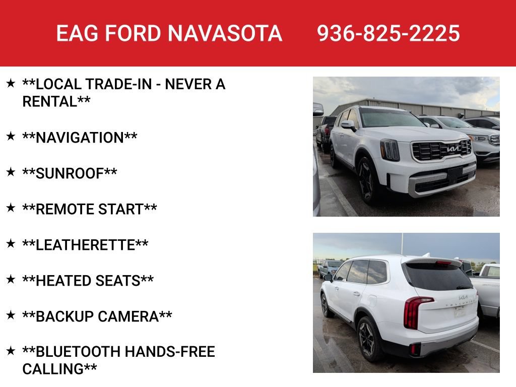 Used 2023 Kia Telluride S w/ S Sunroof Package AWD/4WD image 4