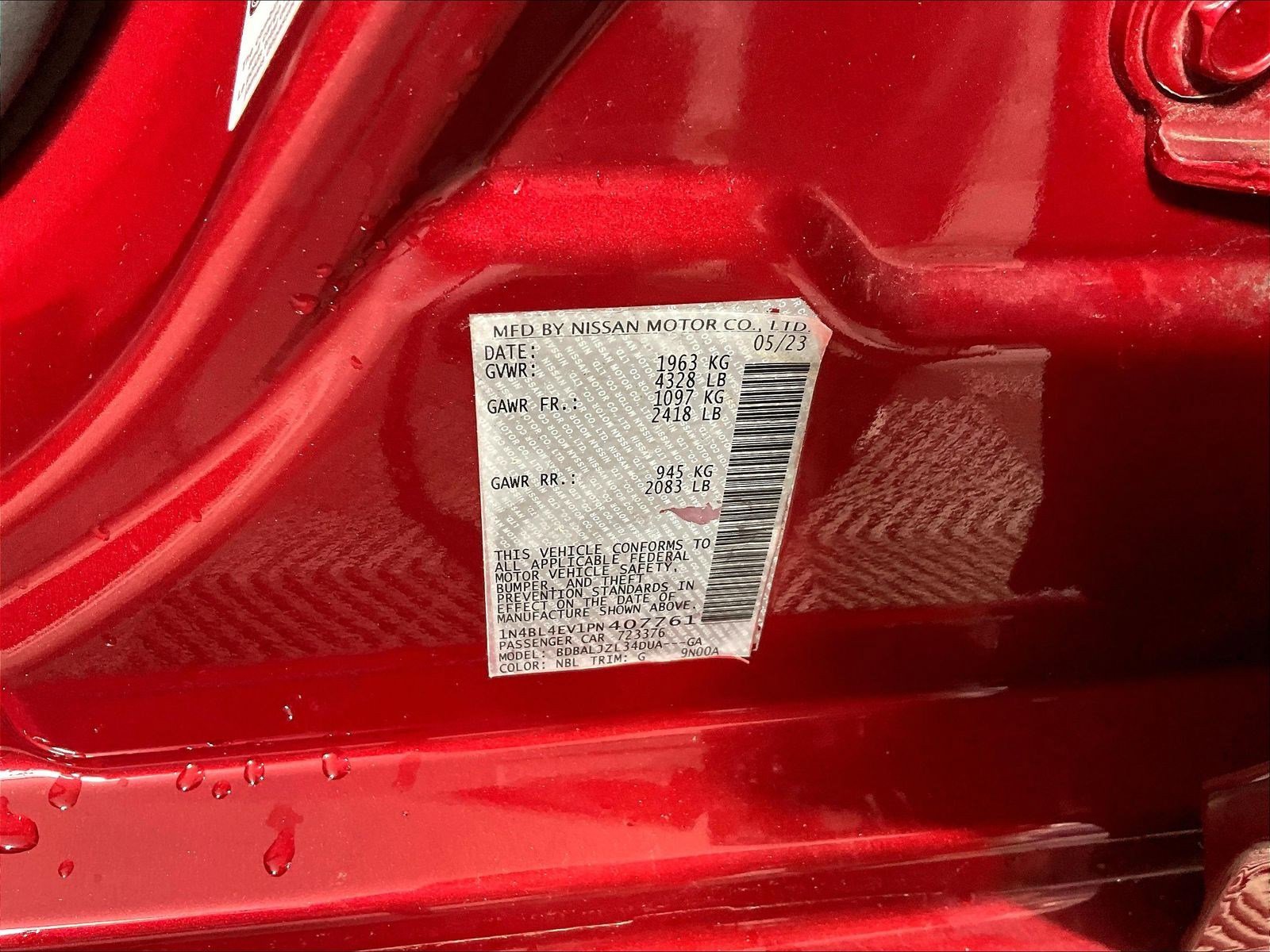 Used 2023 Nissan Altima 2.5 SL FWD image 19