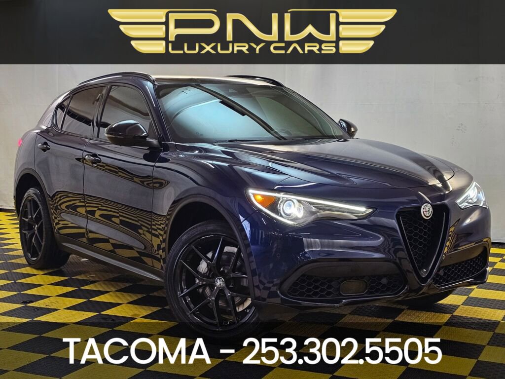 Used 2021 Alfa Romeo Stelvio Sprint w/ Nero Edizione image 1