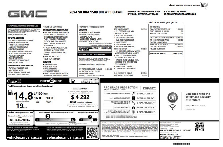 Certified 2024 GMC Sierra 1500 Pro w/ Graphite Edition AWD/4WD image 33