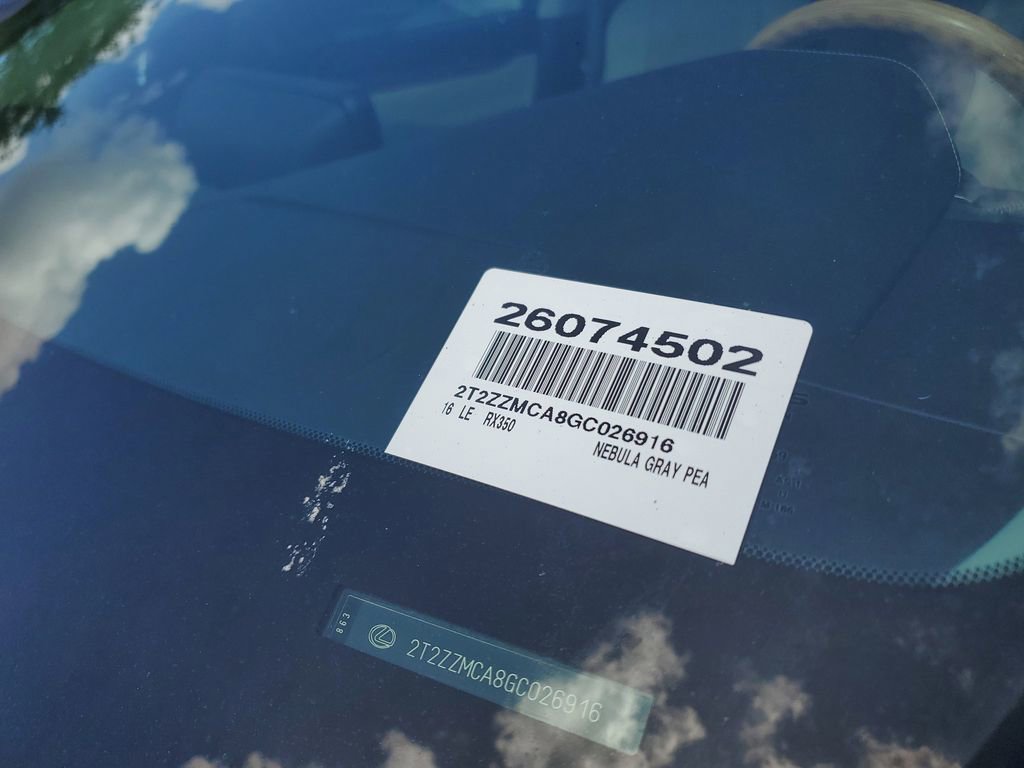 Used 2016 Lexus RX 350 FWD w/ Premium Package image 4