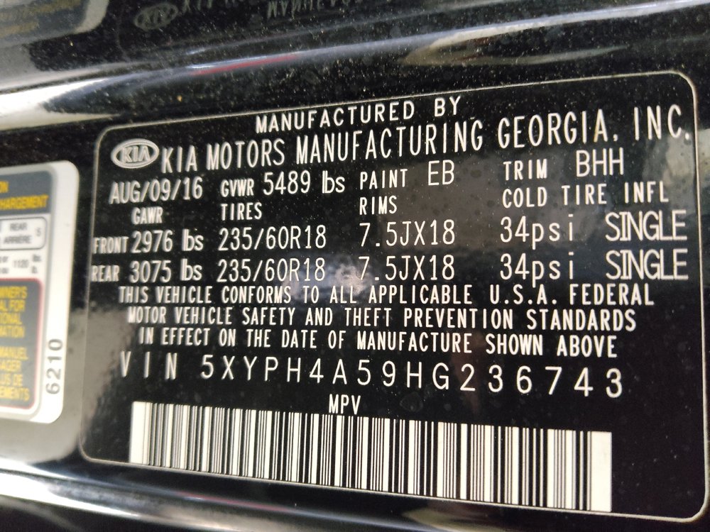 Used 2017 Kia Sorento EX image 33