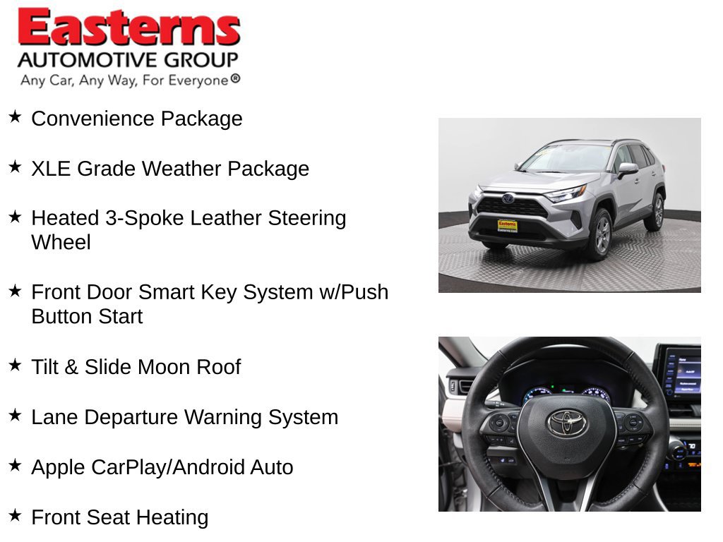 Used 2022 Toyota RAV4 XLE w/ Convenience Package AWD/4WD image 12