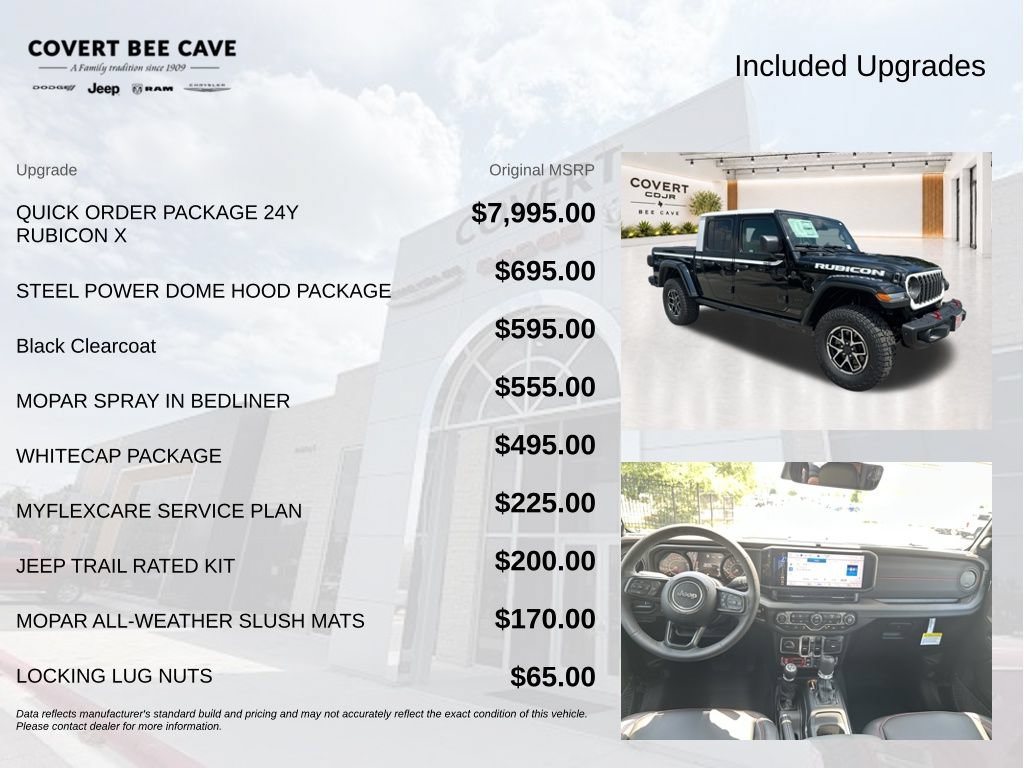 New 2026 Jeep Gladiator Rubicon AWD/4WD image 8