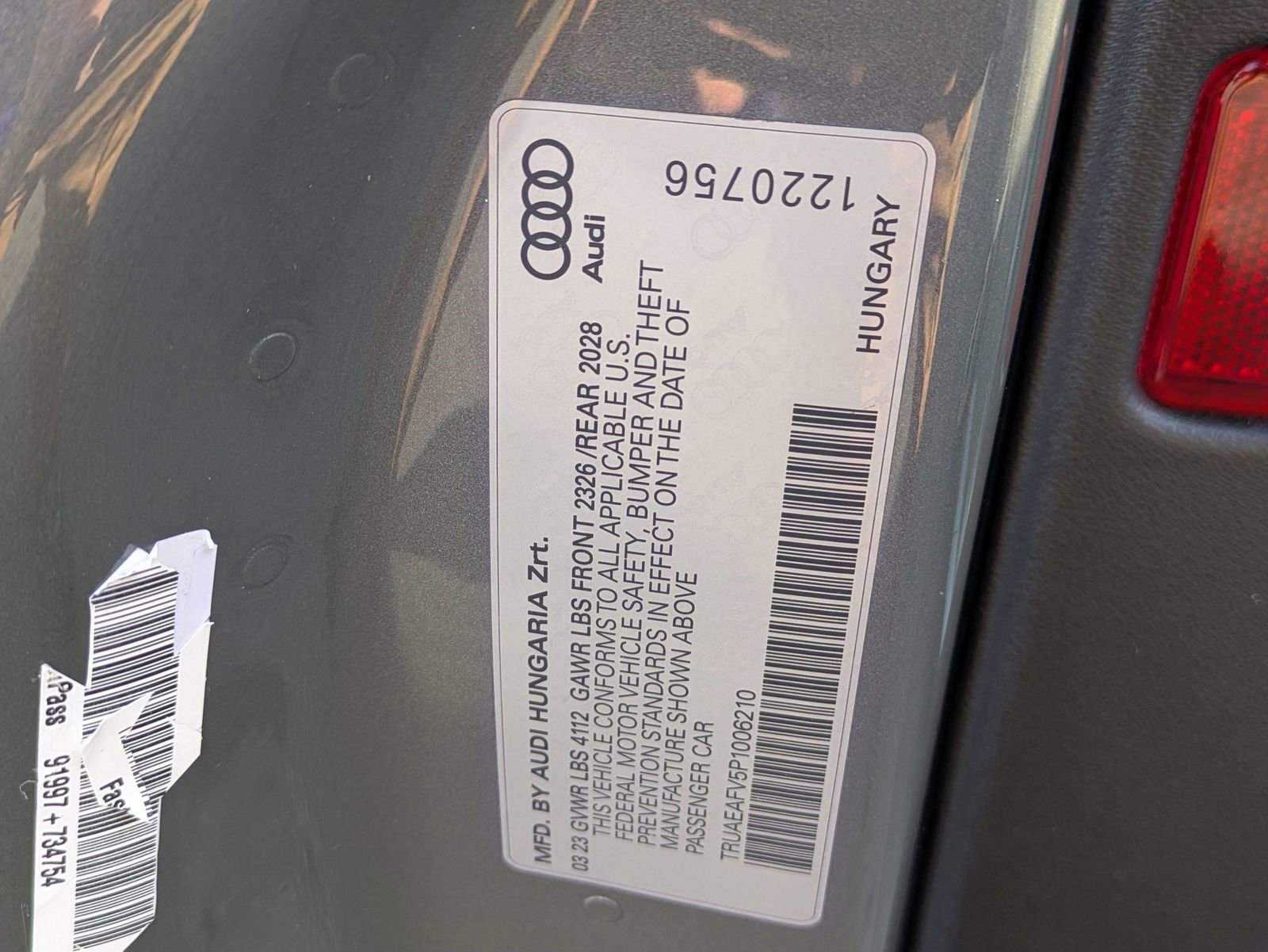 Used 2023 Audi TT 2.0T w/ S Line Competition Package AWD/4WD image 17