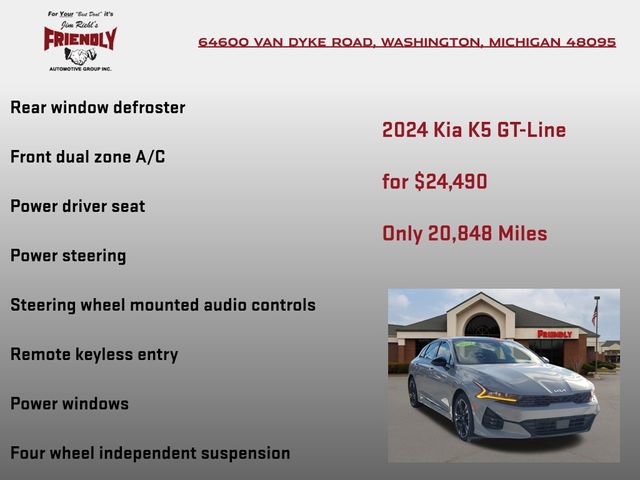 Used 2024 Kia K5 GT-Line image 15