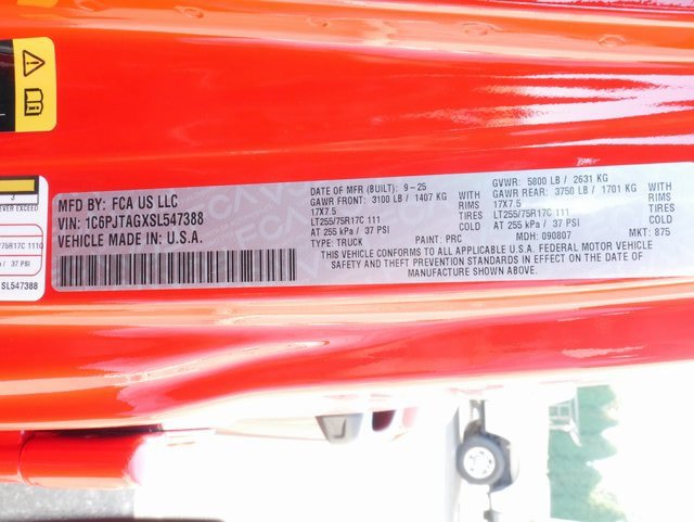 New 2025 Jeep Gladiator Sport image 26