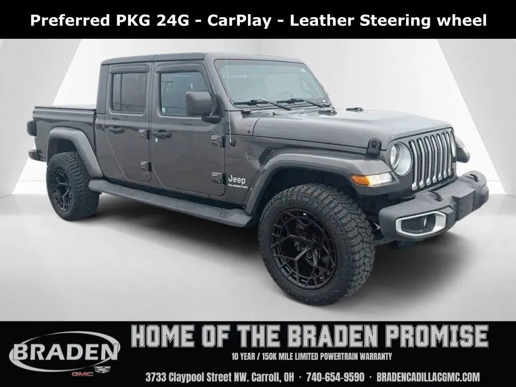 Used 2021 Jeep Gladiator Overland w/ Uconnect 4C Nav & Sound Group
