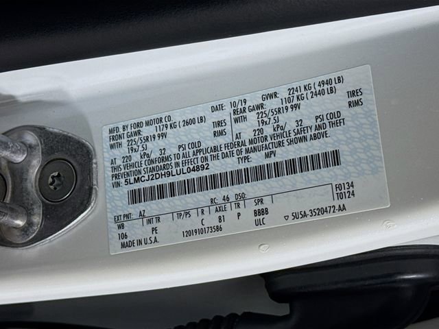 Used 2020 Lincoln Corsair Reserve w/ Equipment Group 201A image 34