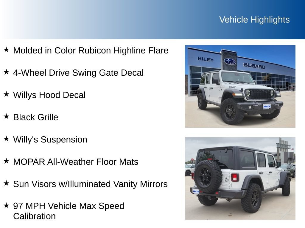 Used 2024 Jeep Wrangler Unlimited Sport AWD/4WD image 20