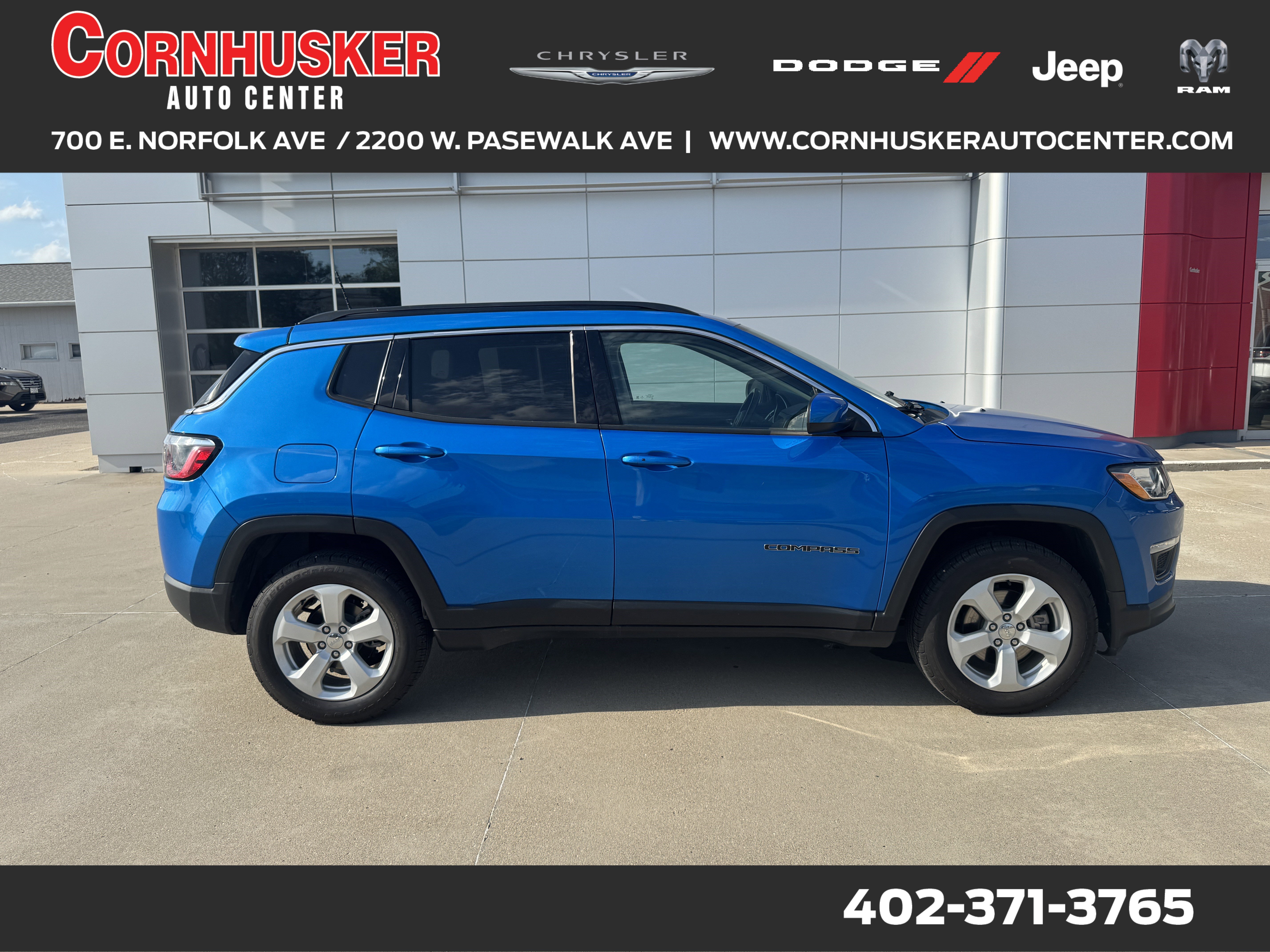 Certified 2021 Jeep Compass Latitude w/ Convenience Group