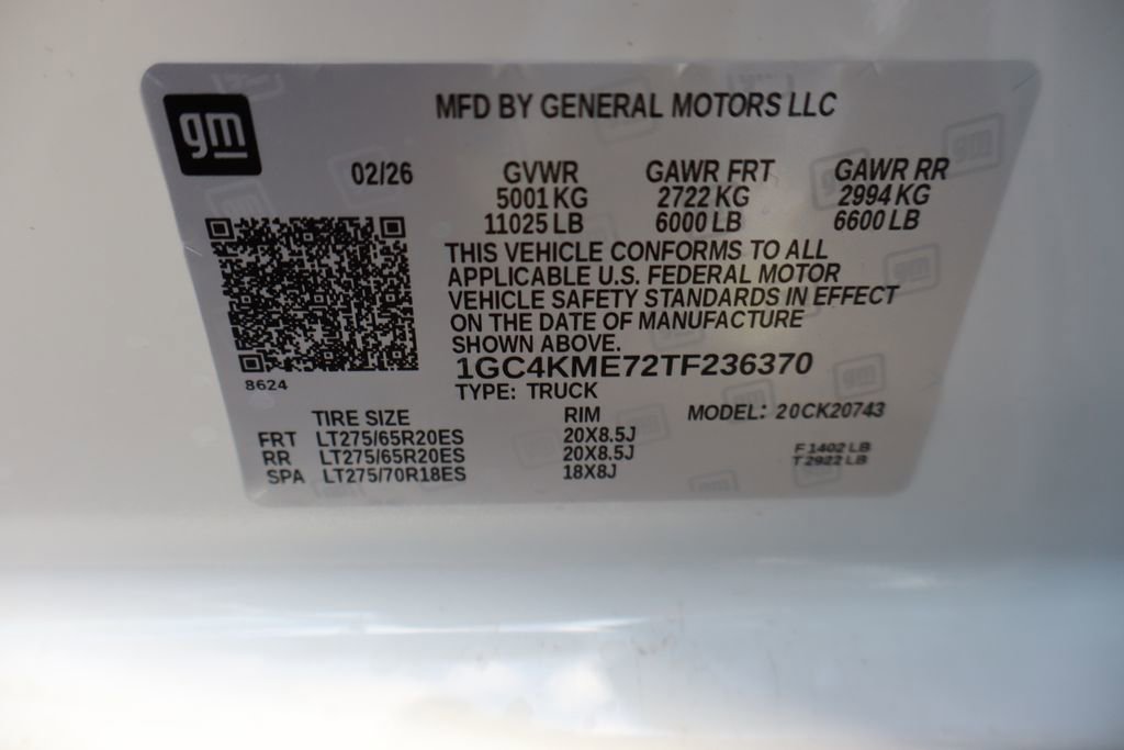 New 2026 Chevrolet Silverado 2500 Custom w/ Custom Value Package image 26