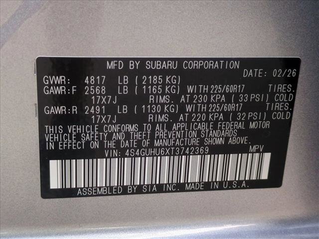 New 2026 Subaru Crosstrek 2.5i Wilderness image 19