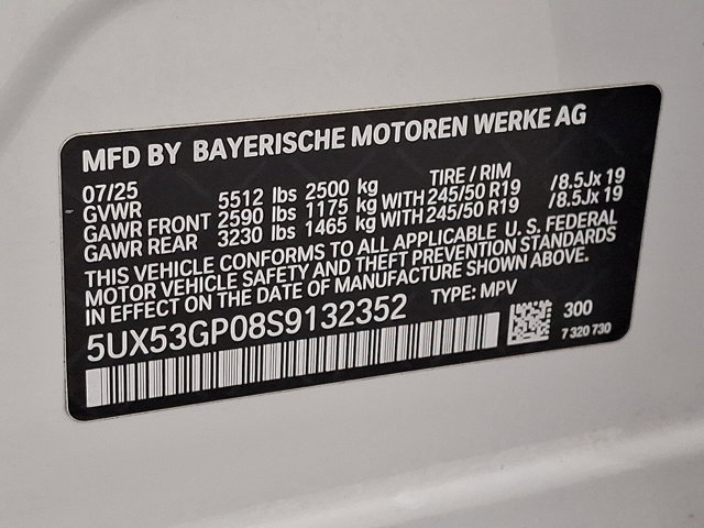 Certified 2025 BMW X3 xDrive30i AWD/4WD image 28