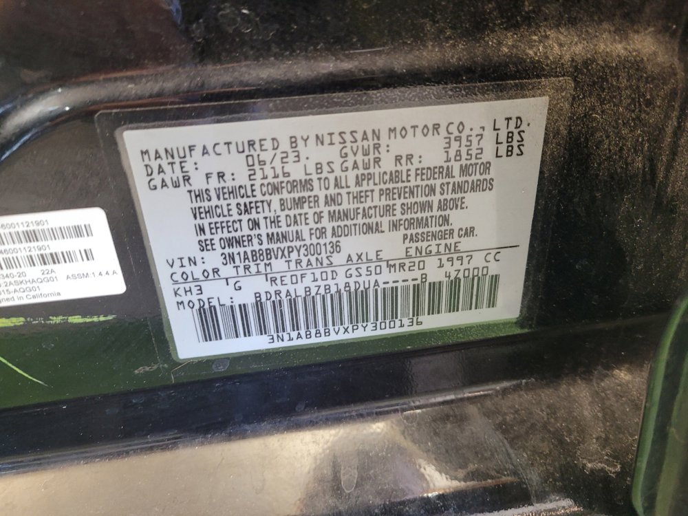 Used 2023 Nissan Sentra S w/ Trunk Package FWD image 33