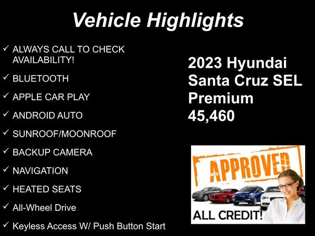 Used 2023 Hyundai Santa Cruz SEL Premium AWD/4WD image 9