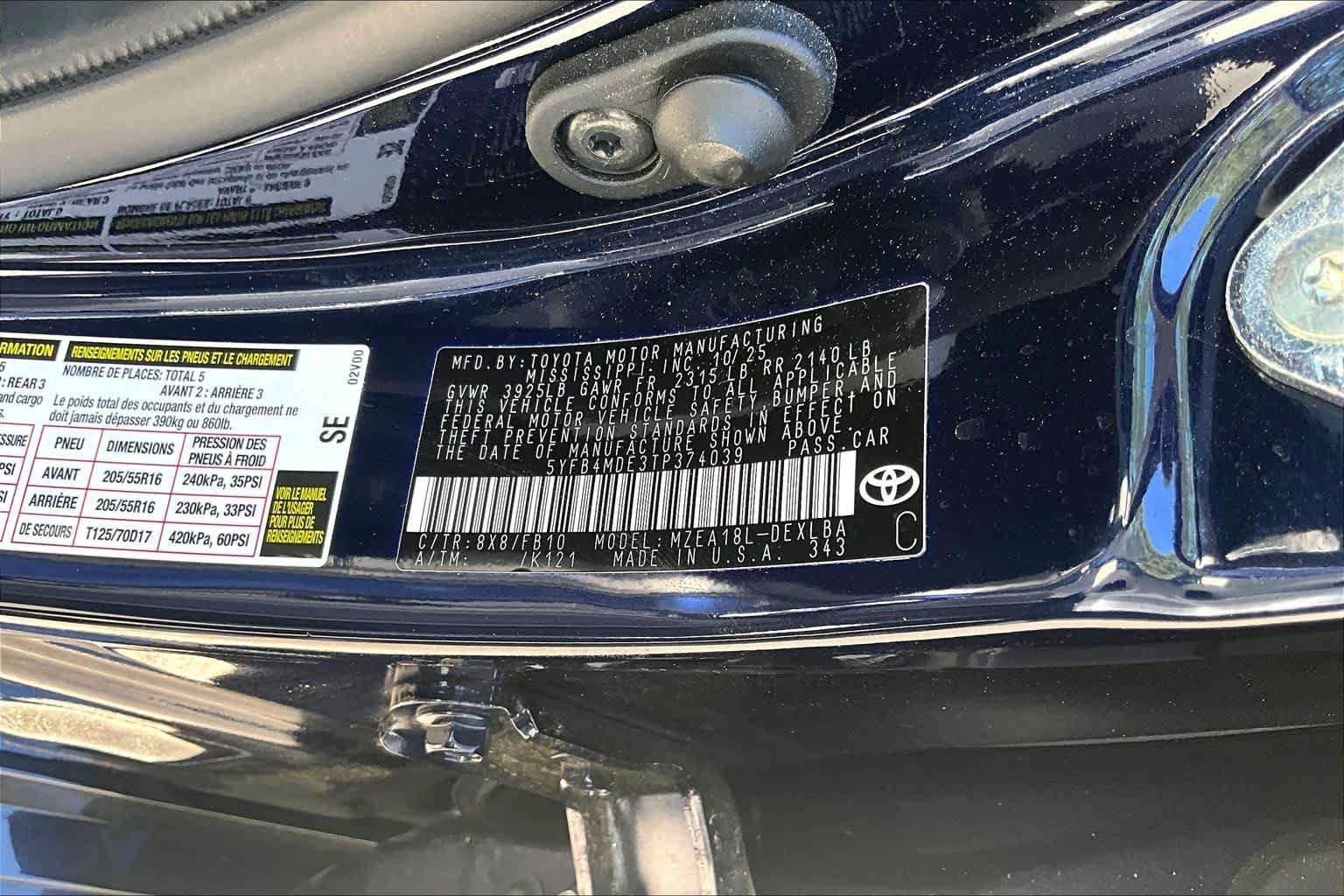 Certified 2026 Toyota Corolla LE FWD image 34