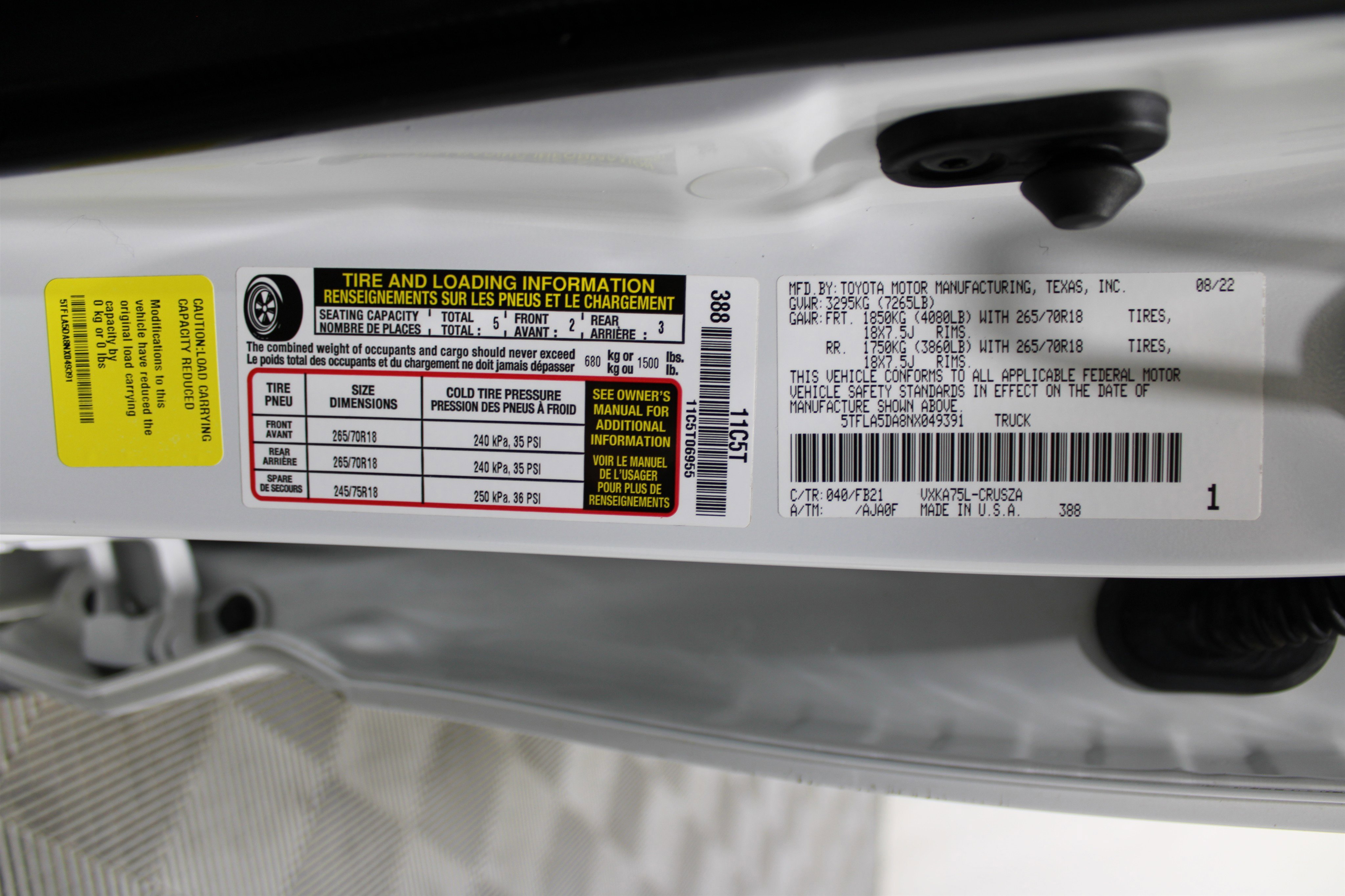 Used 2022 Toyota Tundra SR5 image 42