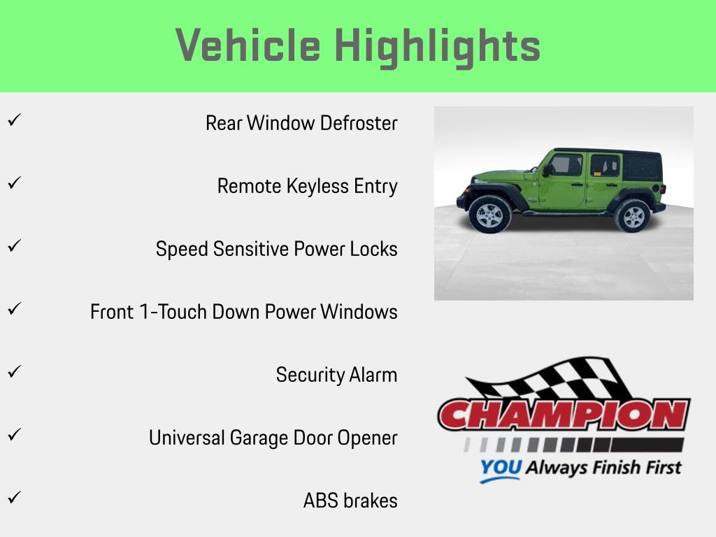 Used 2018 Jeep Wrangler Unlimited Sport S image 12