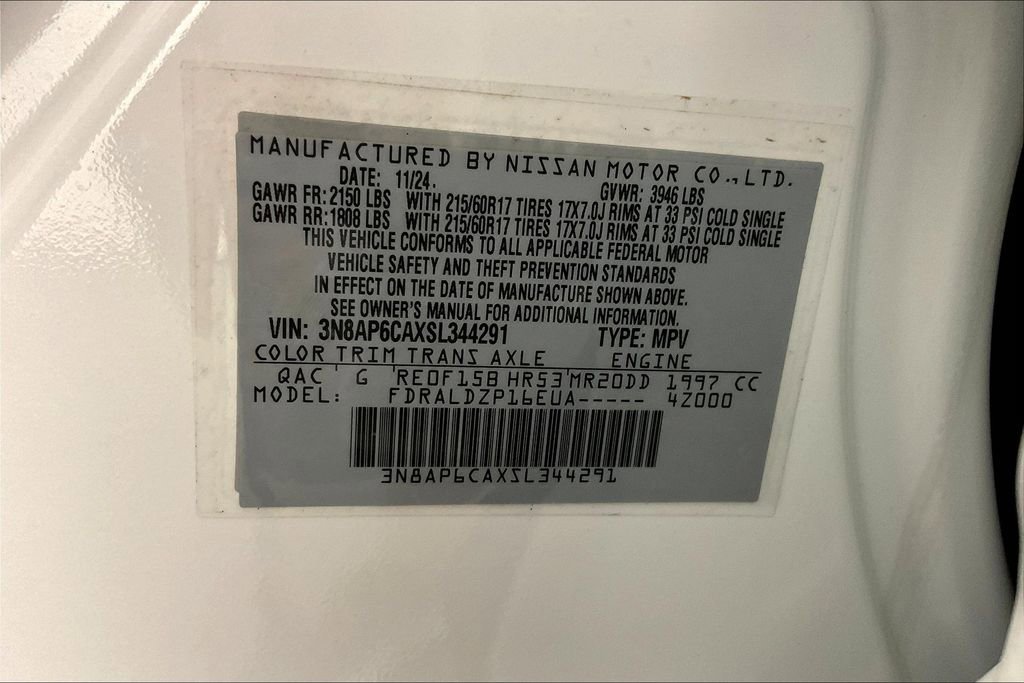 Used 2025 Nissan Kicks SV image 26