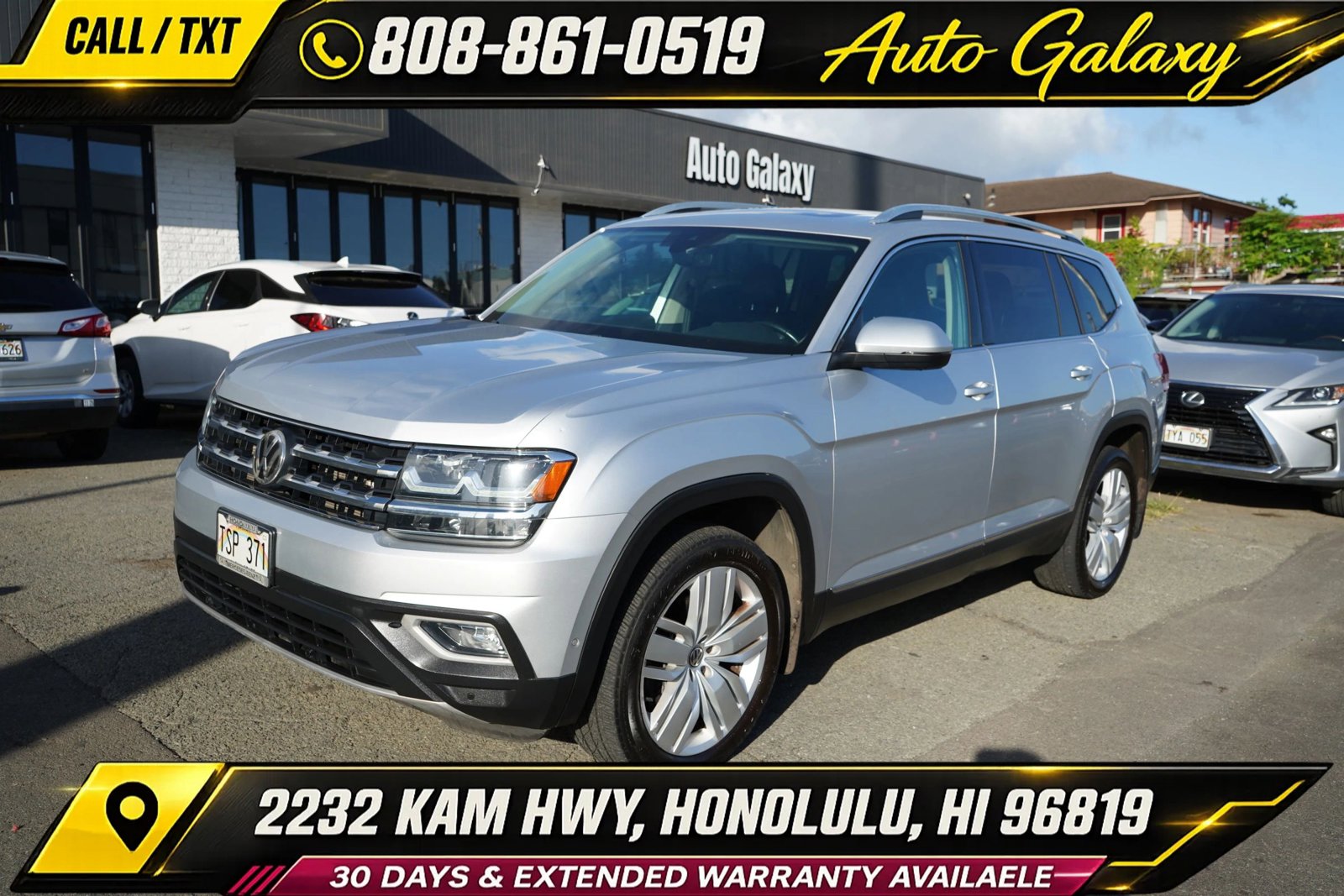 Used 2019 Volkswagen Atlas SEL Premium